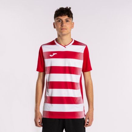 Футболка Joma PERFORMANCE EUROPA V 102838.602 колір: червоний/білий