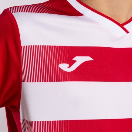 Футболка Joma PERFORMANCE EUROPA V 102838.602 колір: червоний/білий