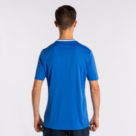 Футболка Joma PERFORMANCE EUROPA V 102838.702 цвет: синий/белый