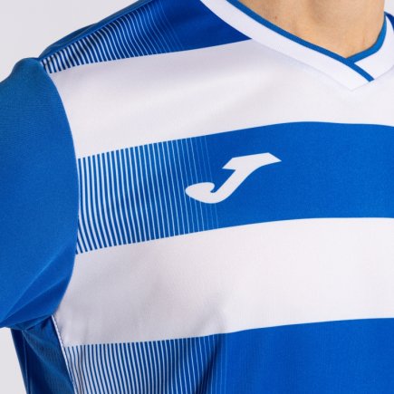 Футболка Joma PERFORMANCE EUROPA V 102838.702 цвет: синий/белый