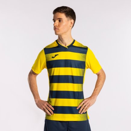 Футболка Joma PERFORMANCE EUROPA V 102838.903 колір: жовтий/синій