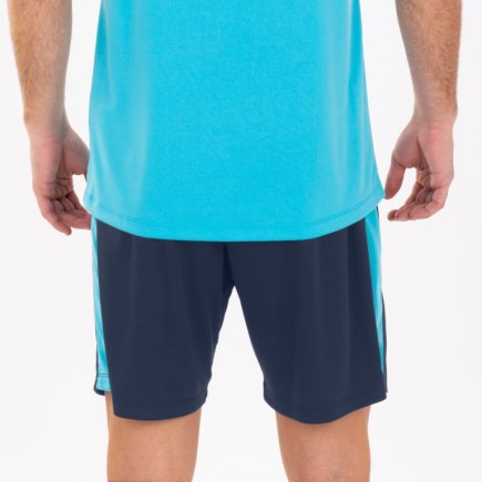 Шорты Joma Maxi 101657.342 цвет: темно-синий/бирюзовый