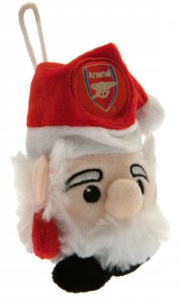 Новорічна іграшка Арсенал Arsenal F.C. Санта розмір 12 см