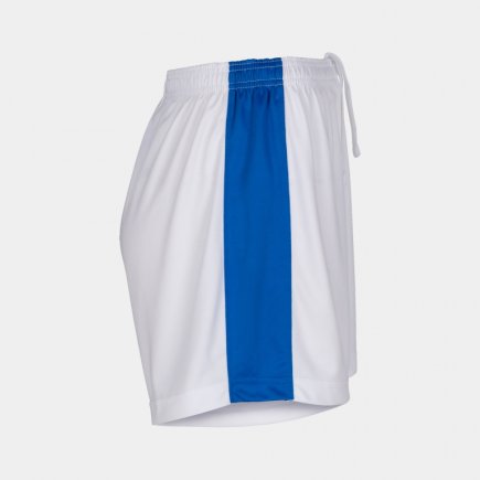 Шорти ігрові Joma ACADEMY III 901142.207 жіночі колір: білий/блакитний