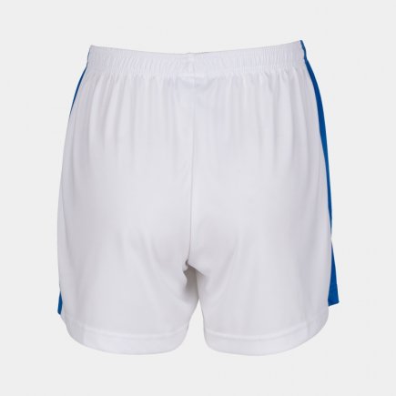 Шорти ігрові Joma ACADEMY III 901142.207 жіночі колір: білий/блакитний