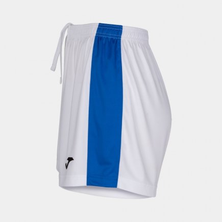 Шорти ігрові Joma ACADEMY III 901142.207 жіночі колір: білий/блакитний