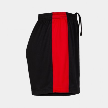 Шорти ігрові Joma ACADEMY III 901142.106 жіночі колір: чорний/червоний