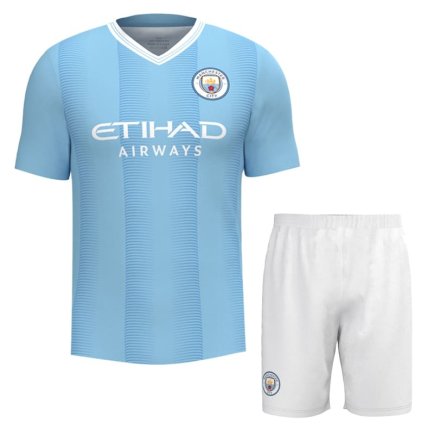 Футбольная форма Манчестер Сити Холанд 9 (Manchester City Haaland 9) 2023-2024 игровая/повседневная 11225711 цвет: голубой