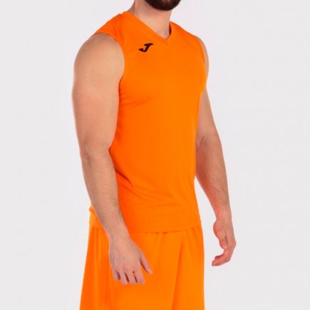 Футболка Joma COMBI 100436.880 без рукавов цвет: оранжевый
