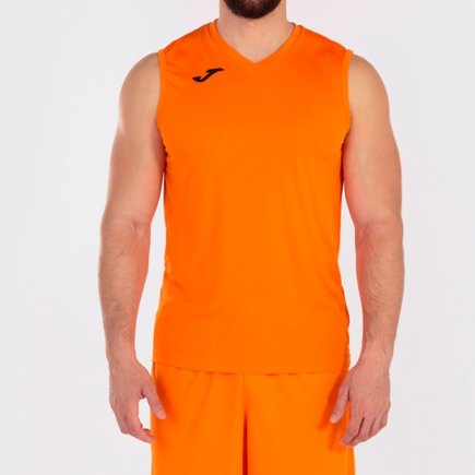 Футболка Joma COMBI 100436.880 без рукавов цвет: оранжевый
