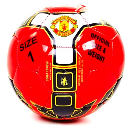 Мяч сувенирный Манчестер Юнайтед Manchester United размер 1