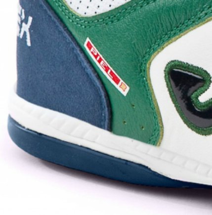 Обувь для зала (футзалки) Joma TOP FLEX TOPW.726.IN цвет: тёмно-синий/белый/зелёный/красный (официальная гарантия)