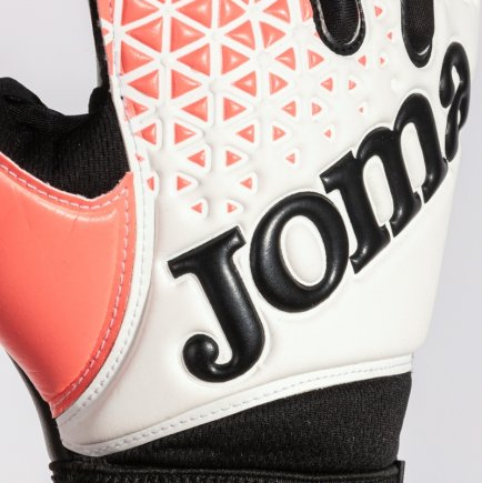Вратарские перчатки Joma PREMIER 401195.201 цвет: черный/белый/коралловый