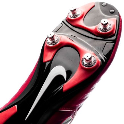 Бутсы Nike Tiempo Rio IV SG Fire 897760-616 цвет: красный (официальная гарантия)