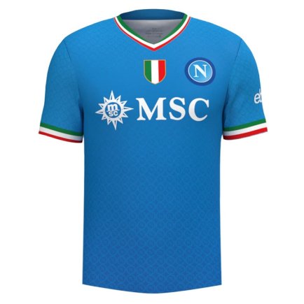 Новая Футбольная форма Napoli (Наполи) 2023-2024 игровая/повседневная 12220211 цвет: голубой