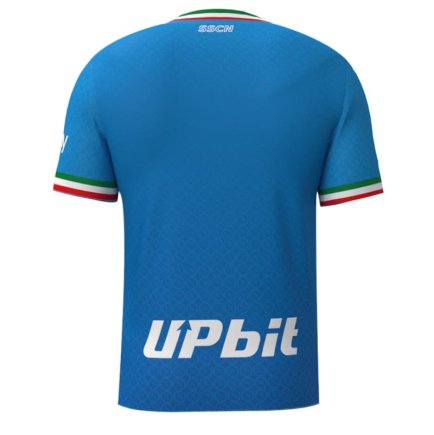 Новая Футболка Napoli (Наполи) 2023-2024 игровая/повседневная 12220311 цвет: голубой