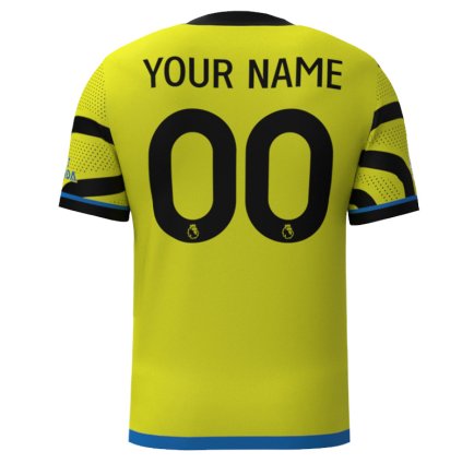 Новая Футболка Arsenal (Арсенал, Лондон) 2023-2024 игровая/повседневная 12220503 цвет: желтый