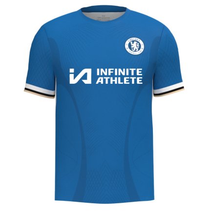Футболка Chelsea (Челси) 2023-2024 игровая/повседневная 12222304 цвет: синий