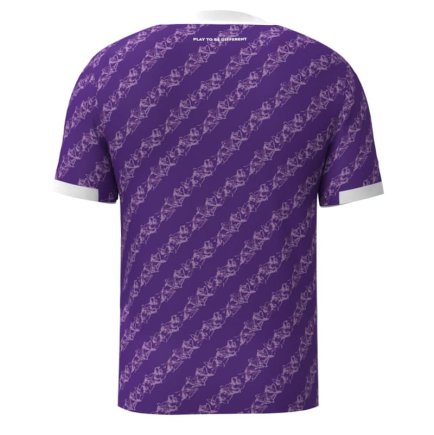 Новая Футболка Fiorentina (Фиорентина) 2023-2024 игровая/повседневная 12224108 цвет: фиолетовый