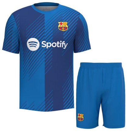 Новая Футбольная форма Барселона Левандовски 9 (Barcelona Lewandowski 9) 2023-2024 игровая/повседневная 12227804 цвет: синий
