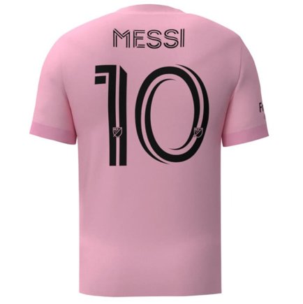 Нова Футбольна форма Інтер Маямі Мессі 10 (Inter Miami Messi 10) 2023-2024 ігрова/повсякденна 12228409 колiр: рожевий