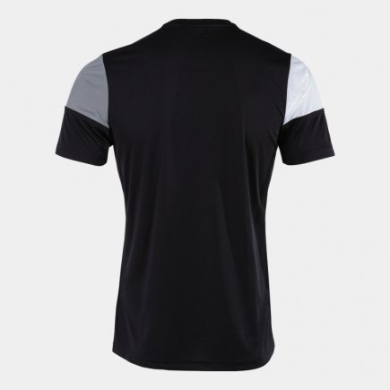 Футболка Joma MANGA CORTA CREW V 103084.111 цвет: черный/серый