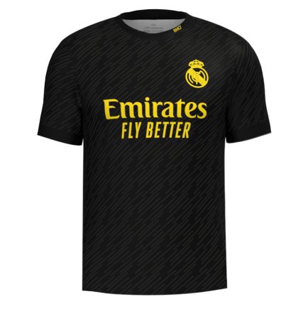Футболка Реал Мадрид Модрич 10 (Real Madrid Modric 10) 2023-2024 игровая/повседневная 13220801 цвет: черный