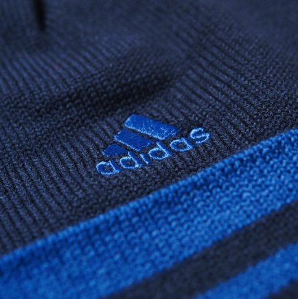 Шапка Adidas ESS 3S WOOLIE AY4899 цвет: голубой/синий