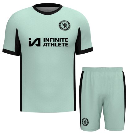 Футбольная форма Челси Мудрик 10 (Chelsea Mudryk 10) 2023-2024 игровая/повседневная 13225320 цвет: ментоловый