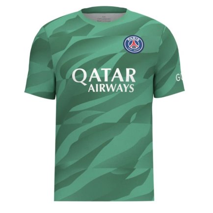 Новая Вратарская футболка PSG (ПСЖ) 2023-2024 игровая/повседневная 14222007 цвет: зеленый