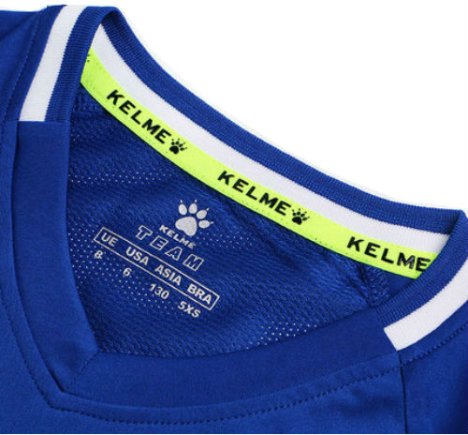 Футболка игровая Kelme K16Z2003-409 цвет: синий