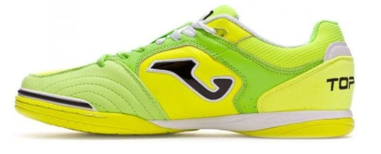 Взуття для залу (футзалки) Joma TOP FLEX TOPW.611.IN колір: салатовий/жовтий (офіційна гарантія)