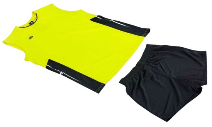 Форма волейбольна чоловіча колір: жовтий/чорний