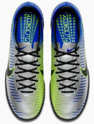 Сороконожки Nike MercurialX VICTORY VI NJR TF 921517-407 цвет: серебристый (официальная гарантия) - Официальная Продукция
