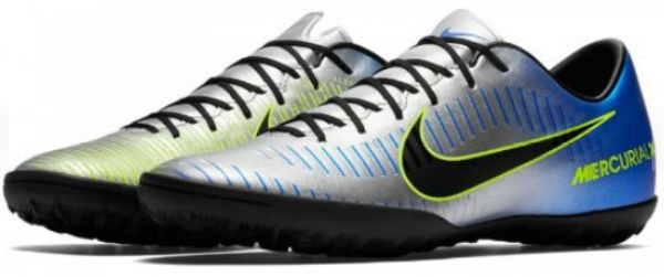 Сороконожки Nike MercurialX VICTORY VI NJR TF 921517-407 цвет: серебристый (официальная гарантия) - Официальная Продукция