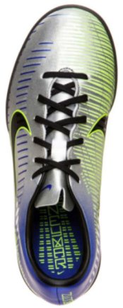 Сороконіжки Nike JR Mercurial VICTORY VI NJR TF 921494-407 дитячі колір: сріблястий (офіційна гарантія)