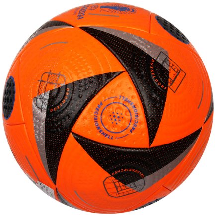 Мяч футбольный Adidas Euro24 Pro Winter Fussballliebe IN9382 размер 5 - Официальная Продукция