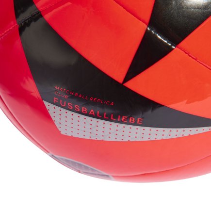 Мяч футбольный Adidas Euro24 Club Fussballliebe IN9375 размер 3 - Официальная Продукция