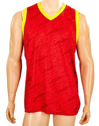 Баскетбольна форма колір: червоний/жовтий