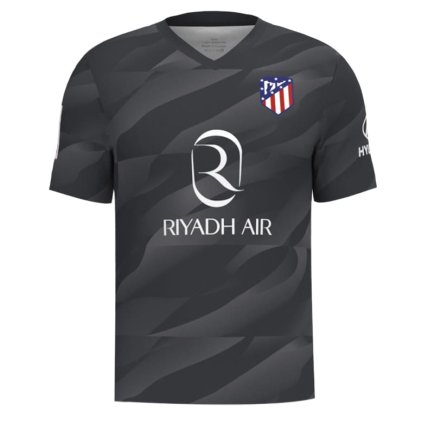 Новая Вратарская футбольная форма Atletico Madrid (Атлетико Мадрид) 2023-2024 игровая/повседневная 14222901 цвет: черный