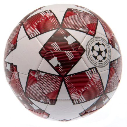 Мяч футбольный UEFA Champions League цвет: красный размер 5 детский
