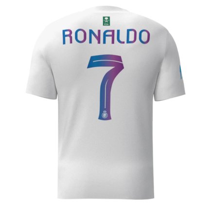 Нова Футбольна форма Аль-Наср Рональдо (Al Nassr Ronaldo) 2023-2024 ігрова/повсякденна 14224010 колiр: білий