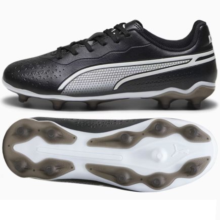 Бутсы Puma KING Match Jr FG/AG 107573 01 детские