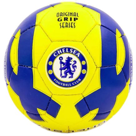 Мяч футбольный Chelsea (Челси) цвет: жёлтый/тёмно-синий размер 5