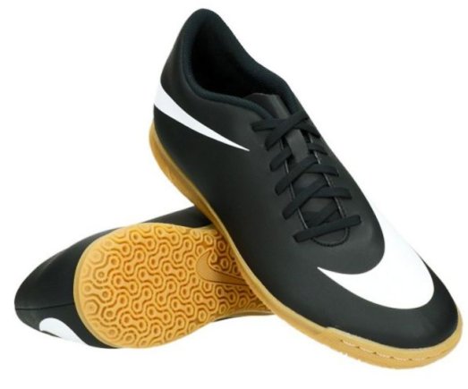 Обувь для зала (футзалки) NIKE BravataX II IC 844441-001 цвет: черный/белый (официальная гарантия)