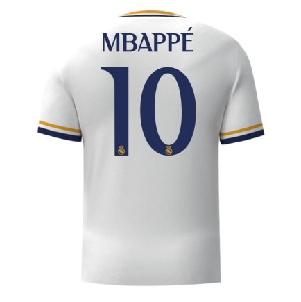 Нова Футболка Реал Мадрид Мбаппе 10 (Real Madrid Mbappe 10) 2023-2024 ігрова/повсякденна 14227010 колiр: білий