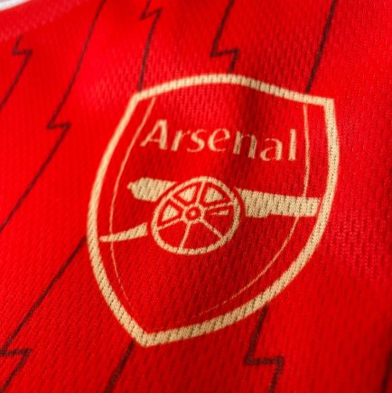Новая Футбольная форма Arsenal (Арсенал, Лондон) 2023-2024 игровая/повседневная 11224102 цвет: красный