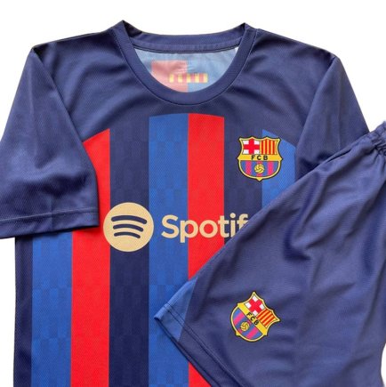 Футбольная форма Barcelona (Barca, Барса) 2022-2023 игровая/повседневная 10220812 цвет: темно-синий