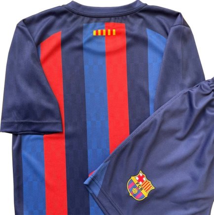 Футбольная форма Barcelona (Barca, Барса) 2022-2023 игровая/повседневная 10220812 цвет: темно-синий