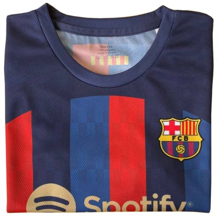 Футбольная форма Barcelona (Barca, Барса) 2022-2023 игровая/повседневная 10220812 цвет: темно-синий